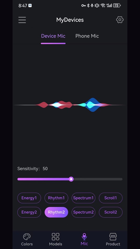 #4. RGB DIY Light (iOS) Podle: 泉州觉色贸易有限责任公司