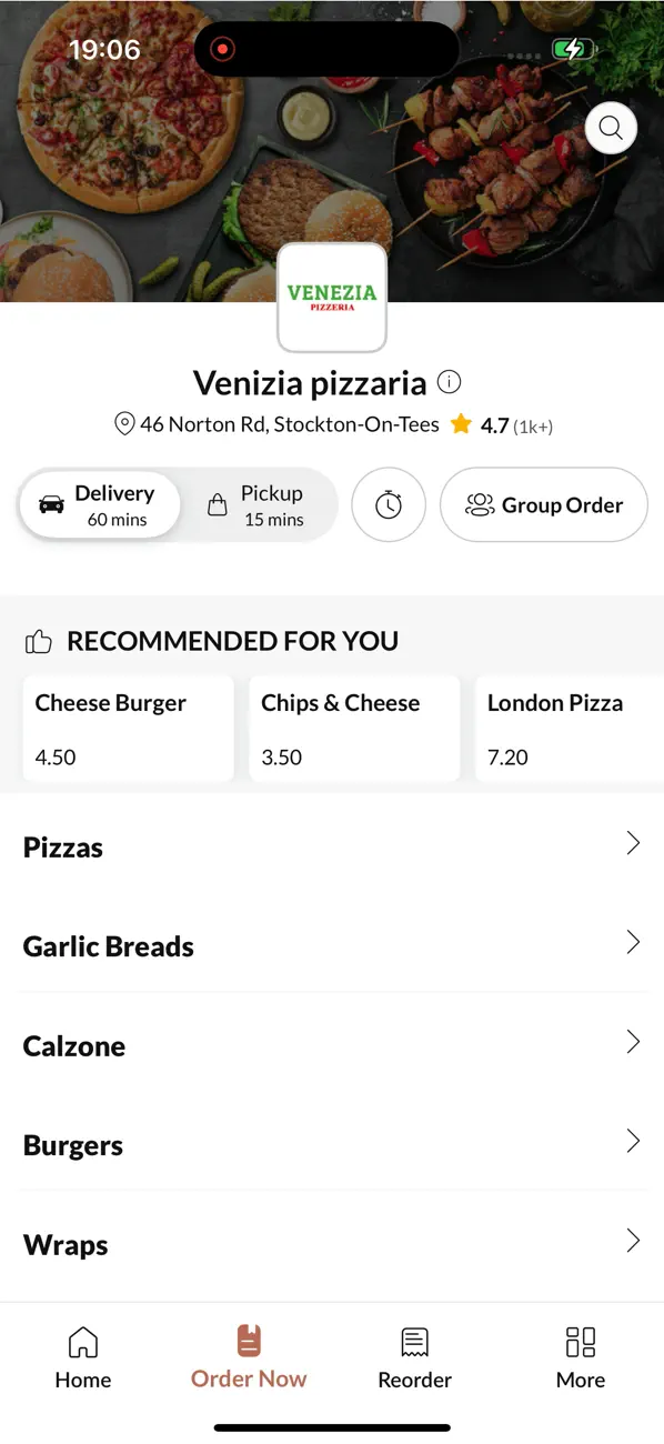 Screenshot #2 pour Venizia Pizzaria