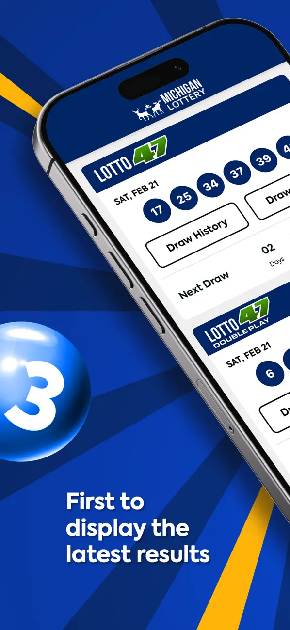 Screenshot #1 pour Michigan Lottery Numbers