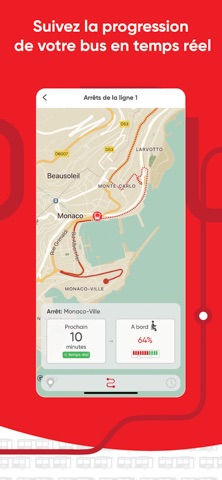 Monaco Bus iPhone screenshot