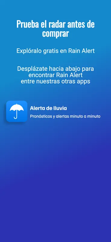 Radar Now: Mapa Lluvia y Nieve screenshot 6 of 6