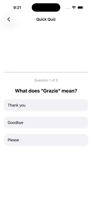 Learn Italian: Daily Basics screenshot 3