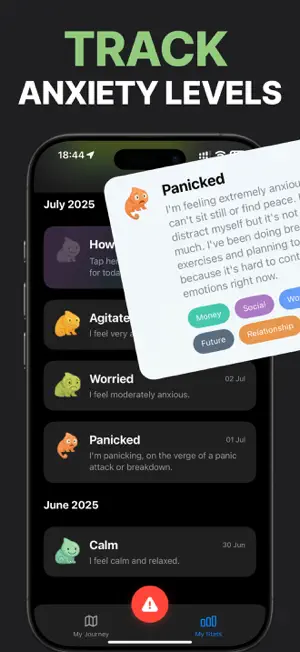 Anxiety Tracker: Buddy Charlie screenshot 1