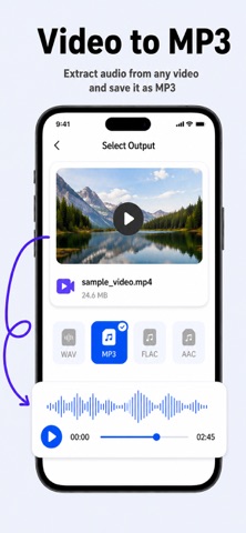 Video Converter to MP3,MP4,Any iPhone screenshot
