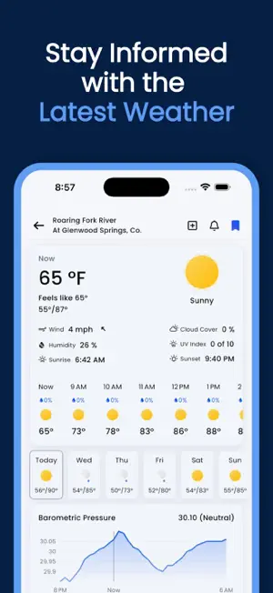 Riffle: River Gauges & Weather screenshot 4