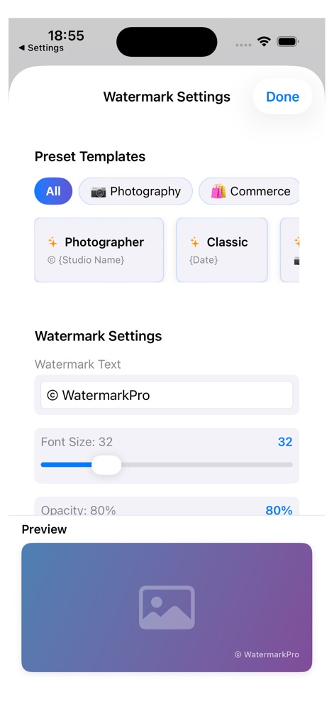 Batch Watermark Pro - Photo & Video App | MWM