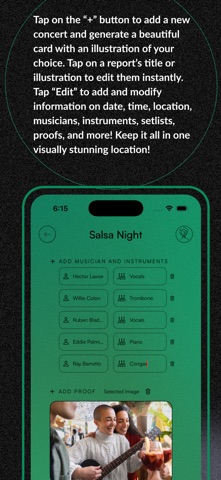 ConcertReporter screenshot