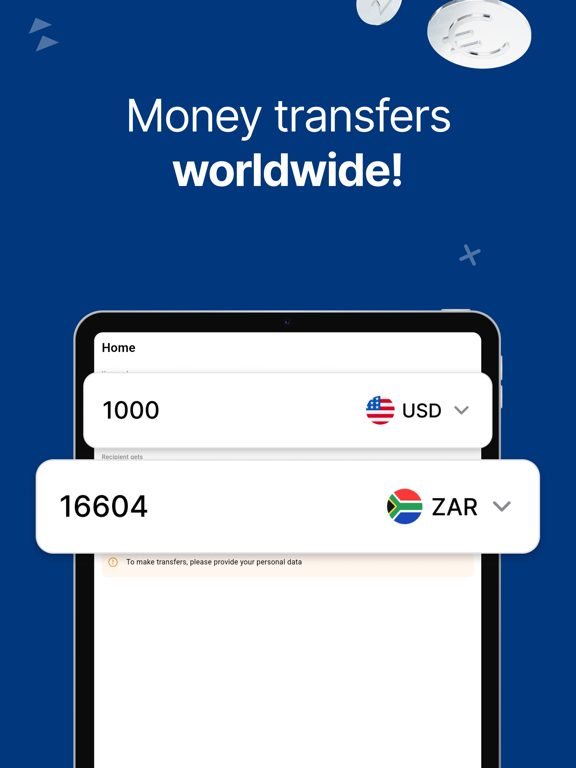 SendNOW — send money anywhere iPad screenshot 4 - Business app