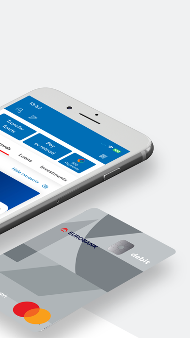 Eurobank Mobile App Screenshot