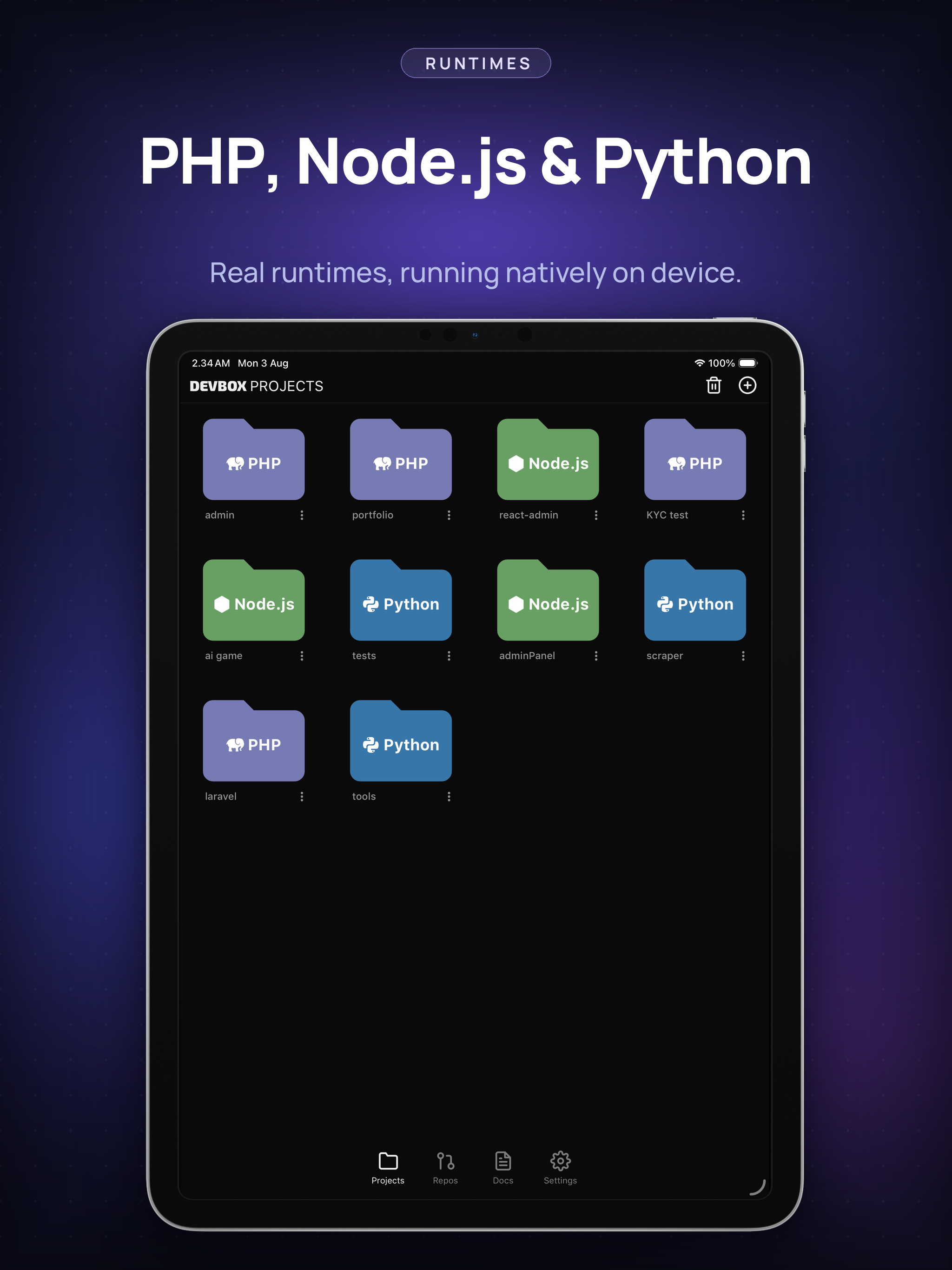 DevBox: Code & Run screenshot 9