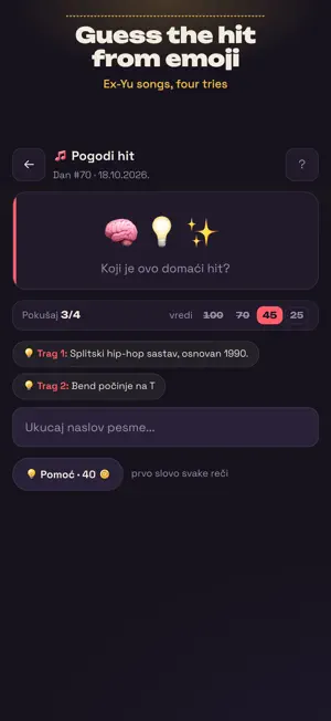 Dnevnjak: Kviz i mozgalice screenshot 2