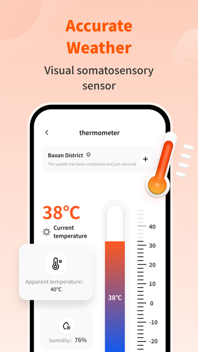 Thermometer-Weather Live Screenshot