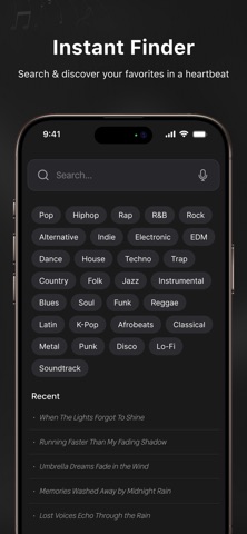 RYT - Music Player iPhone screenshot