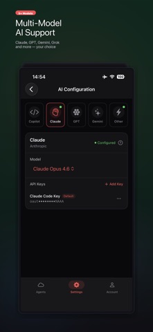 AgentAura iPhone screenshot