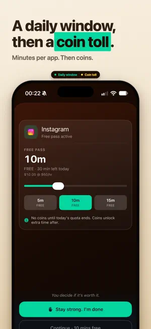 Dopa Toll: Screen Time Cost screenshot 3