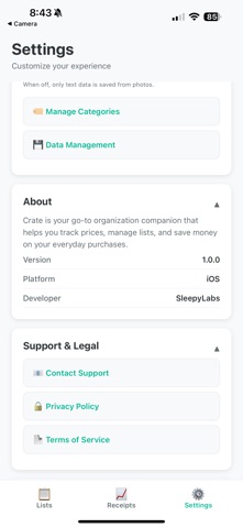 Crate: Resupply Made Simple screenshot