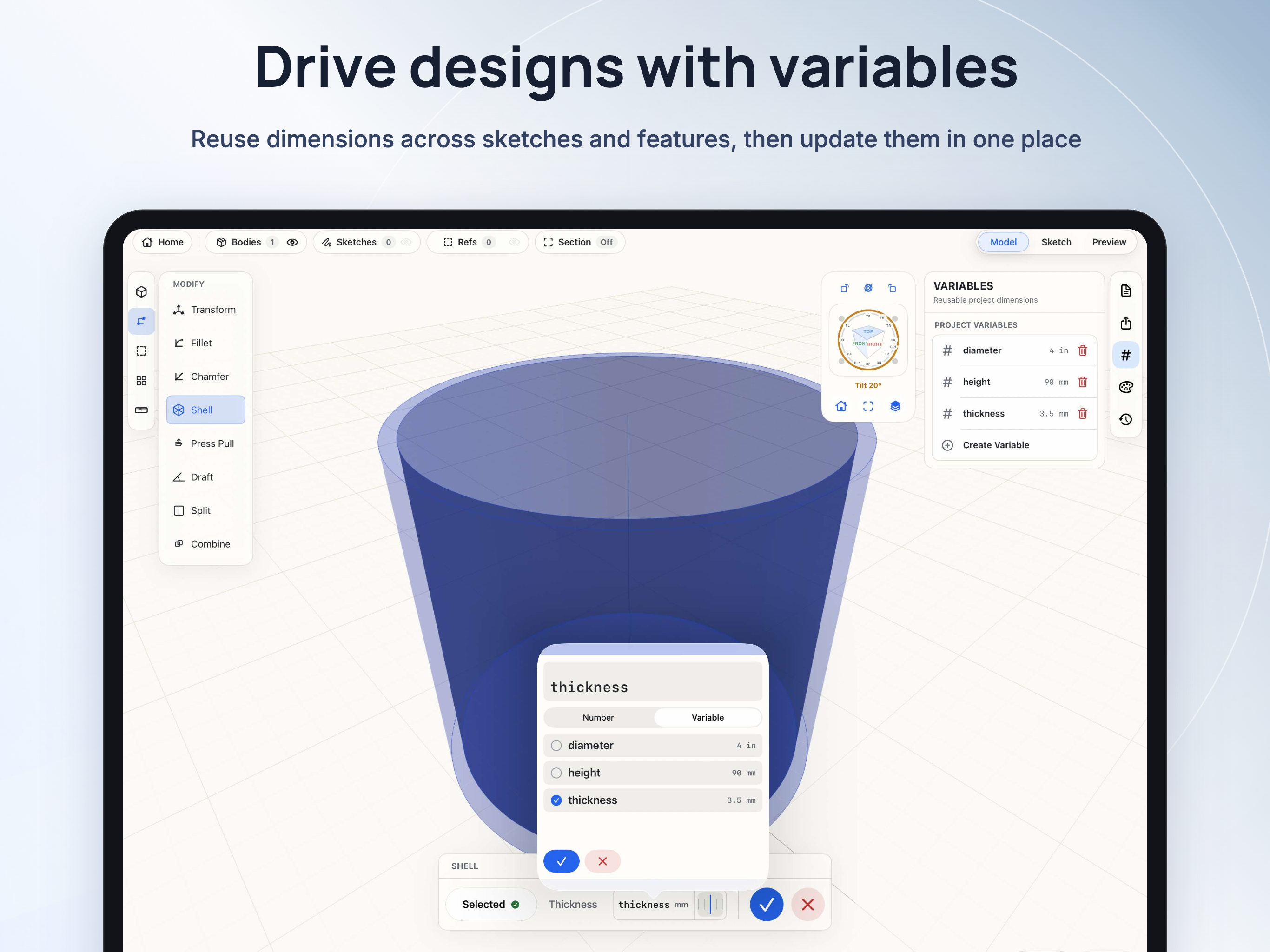 MakerSolid CAD screenshot 3