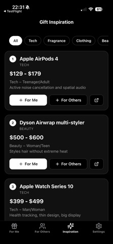 Wish & Gift List Screenshot 3 of 5