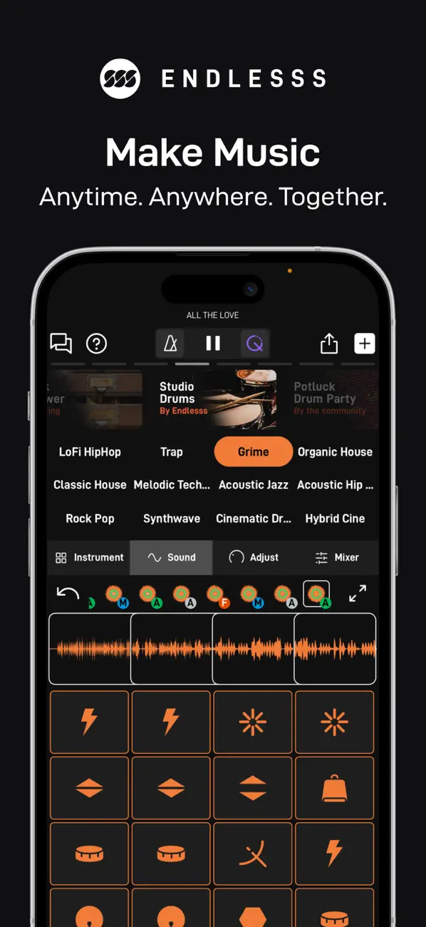 Screenshot #1 pour Endlesss - Multiplayer Music