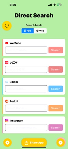 Direct Search screenshot