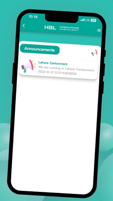 HBL Currency Exchange Screenshot