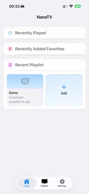nanoTV screenshot 1