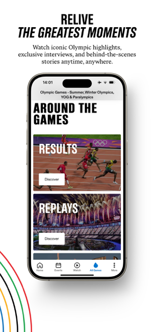 ‎Olympics: Live Sports & News Screenshot
