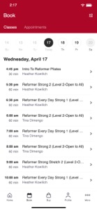 Pilates Strong Club screenshot #2 for iPhone