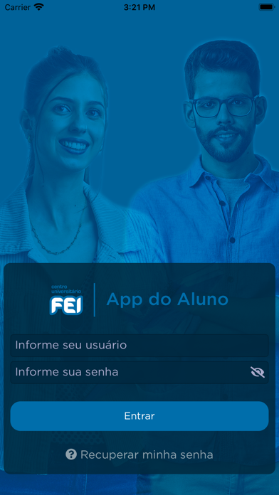 Portal FEI Screenshot