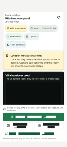 JobProof: Photo Reports Screenshot 2 of 5