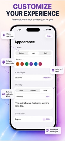 Adelis : Notes iPhone screenshot