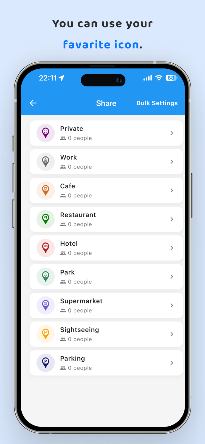 MyMap - Easily manage place