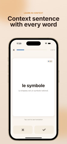 French Flashcards - 1000 words Screenshot 5 of 5