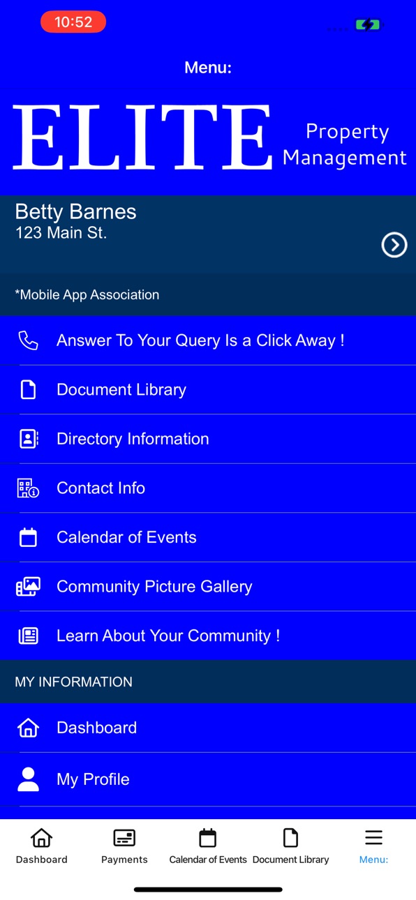 iPhone screenshot