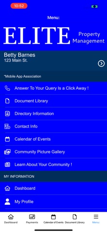 Elite Property Management screenshot