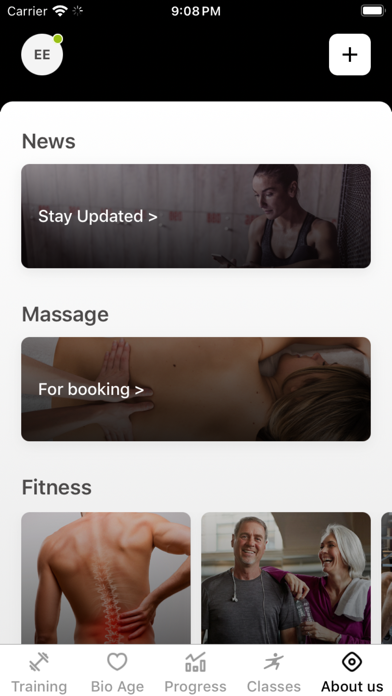 Fitness und Physio Fündling Screenshot