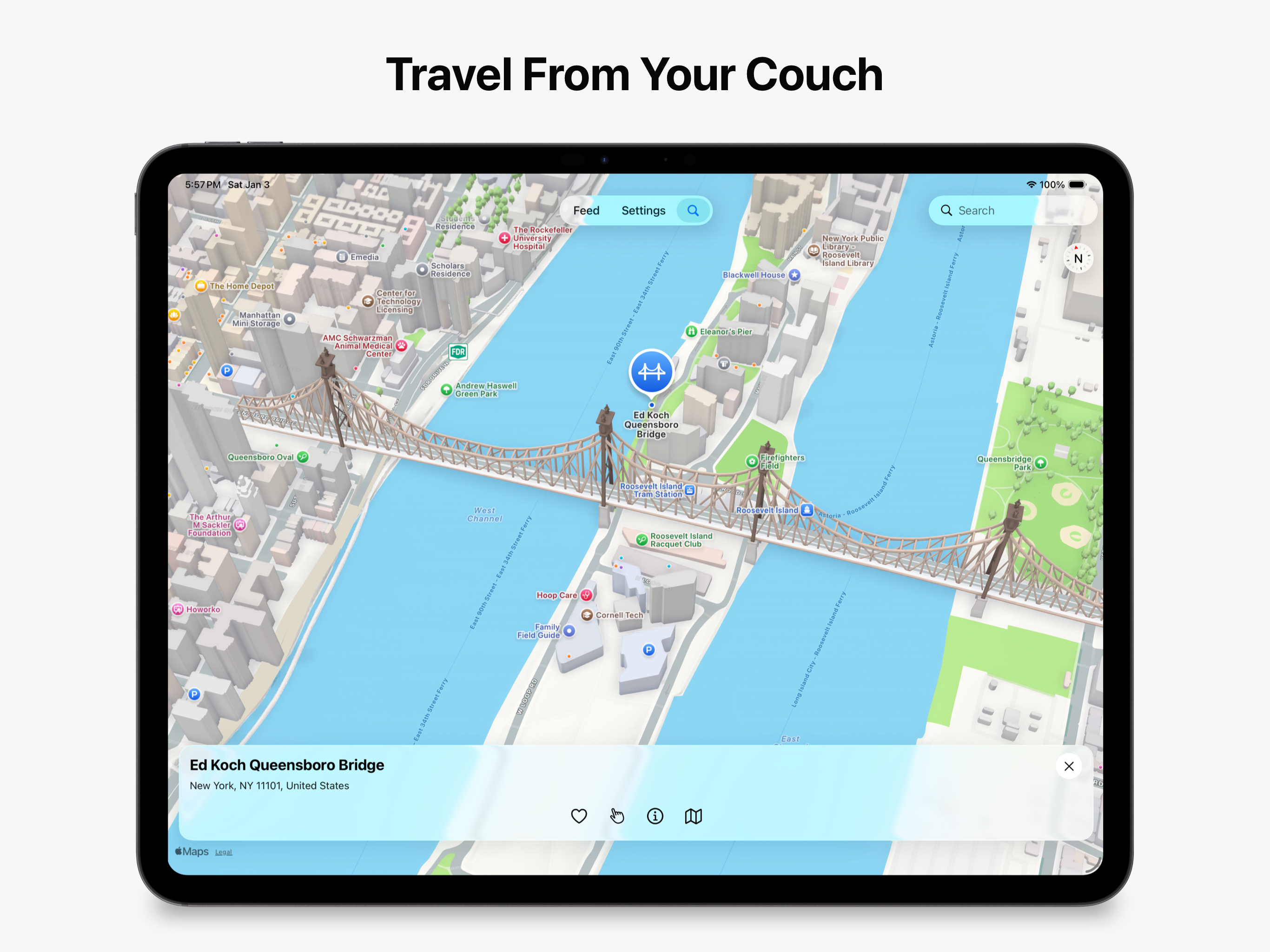 StreetPeek: Street View Feed
