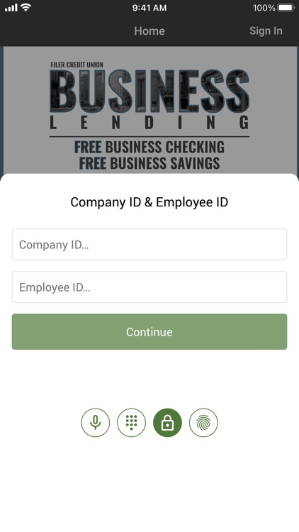 Filer Credit Union Business