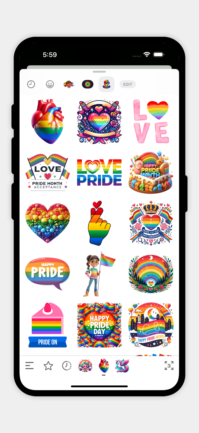 Pride Day Unity Waves