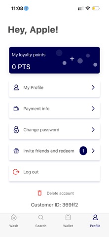 VIP CarWash App Screenshot 7 of 7