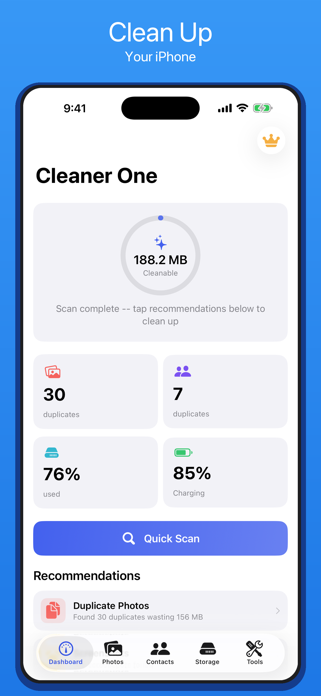Cleaner One: Photo Cleanup Screenshot 1 of 10