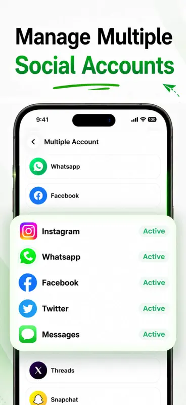 Whats Web: Multiple Accounts screenshot 4 of 6
