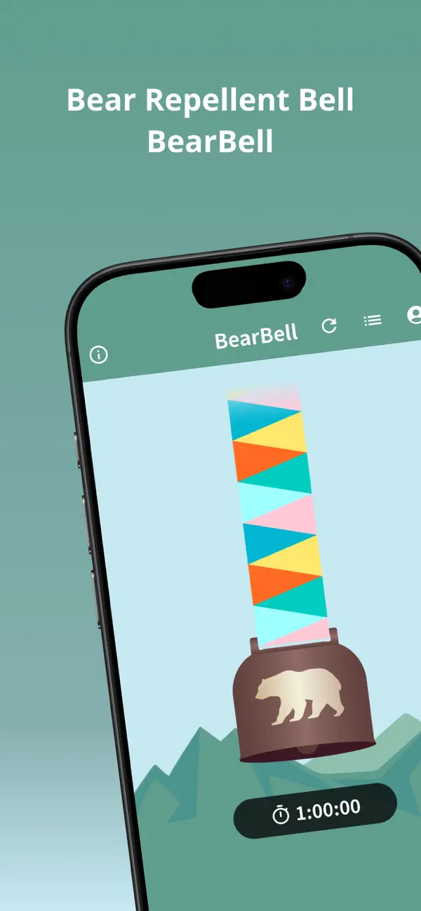 Screenshot #1 pour BearBell Bear Repellent Bell