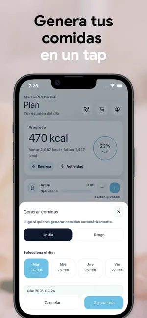 Calofy: Dietas y Calorías screenshot 4