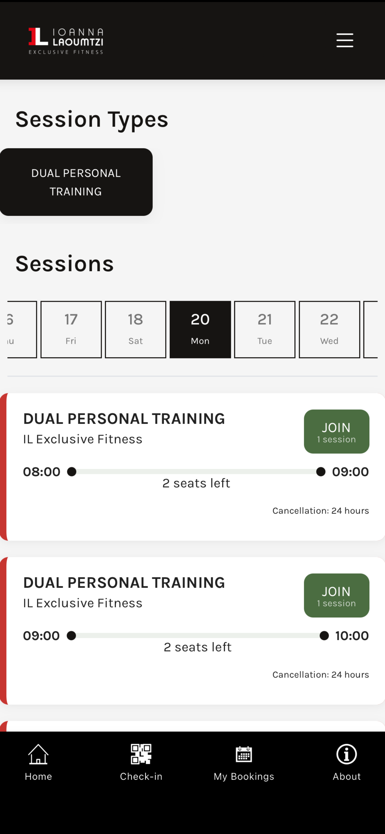IL Exclusive Fitness screenshot 4