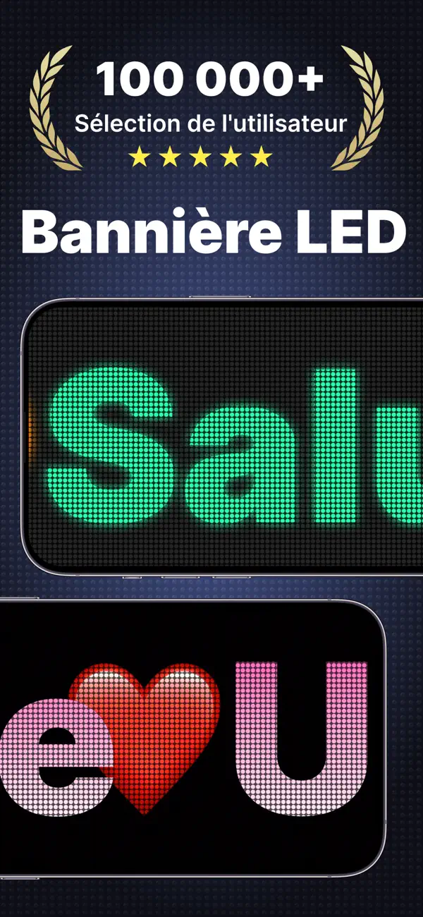 Screenshot #1 pour Bannière LED 3D:Texte Défilant
