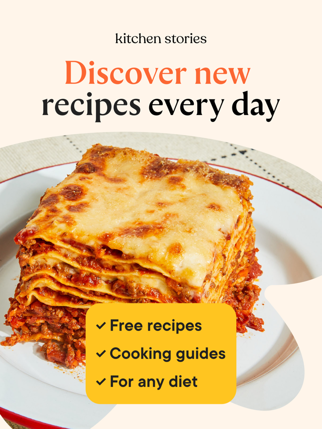 ‎Kitchen Stories Easy Recipes Screenshot