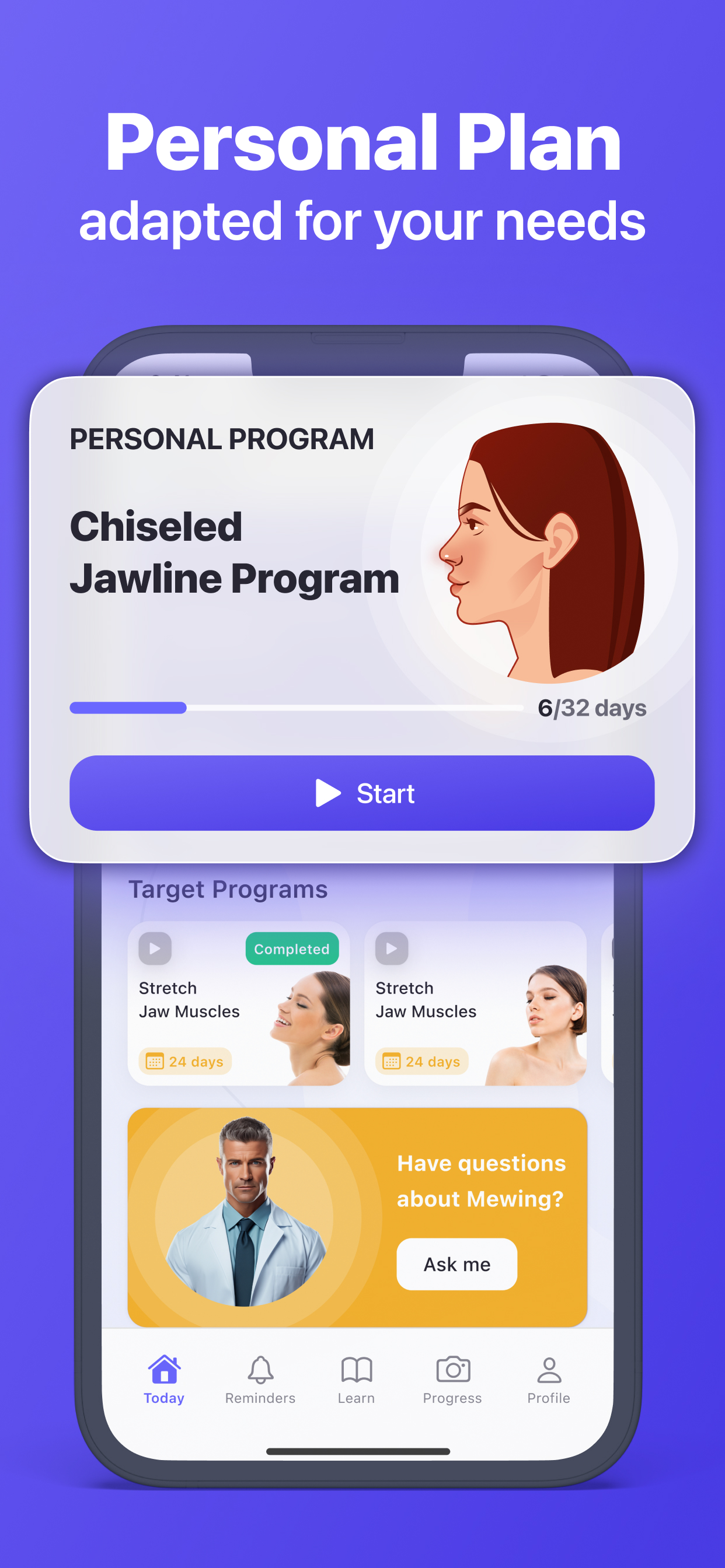 Mewing: Face & Chin Exercise