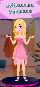 Unidoll Dress Up Fashion Game screenshot #4 for iPhone