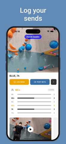 ClimbTag App screenshot